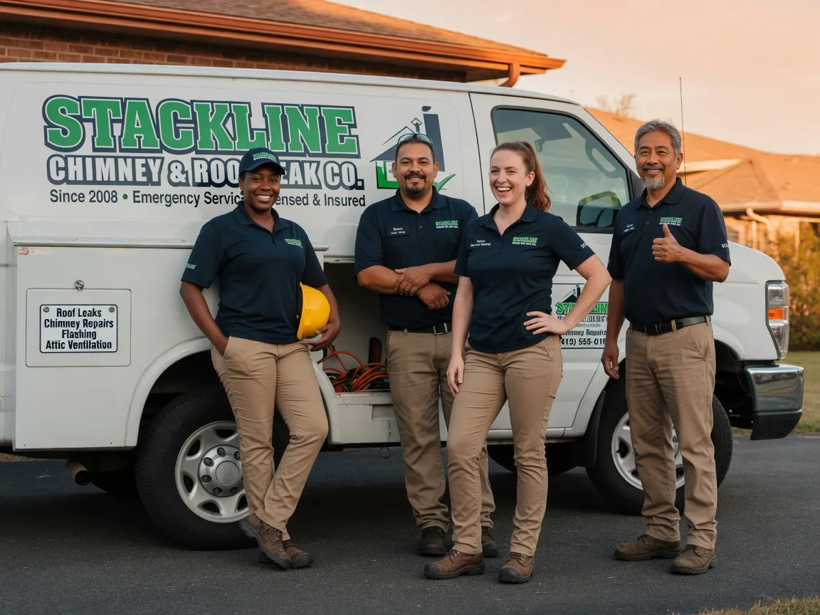 Chimney flashing repair company in Athens, PA